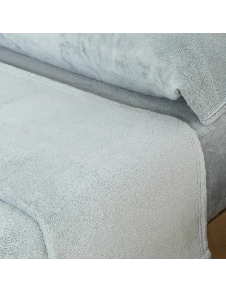 Jogo de lençóis veludo liso cama-90