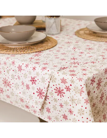 Conjunto 4 guardanapos Winter toalhas-de-mesa