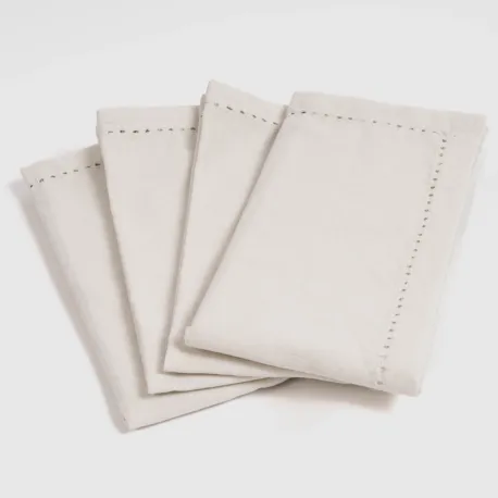 Conjunto 4 guardanapos lisos toalhas-de-mesa