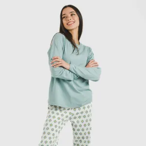 Pijama algodão Joy água... 2