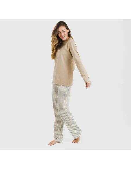Pijama algodão Raya Kodac arena pijamas-compridos-de-mulher