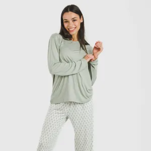 Pijama mulher soft Remo verde