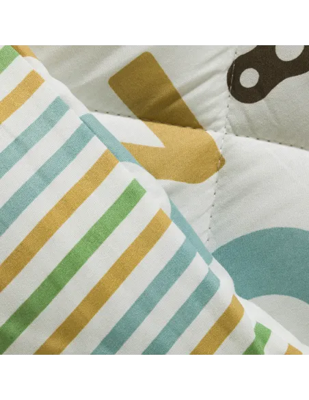 Edredão estampado Numbers edredoes-estampados