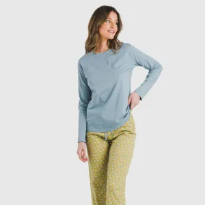 Pijama algodão Sisena água...