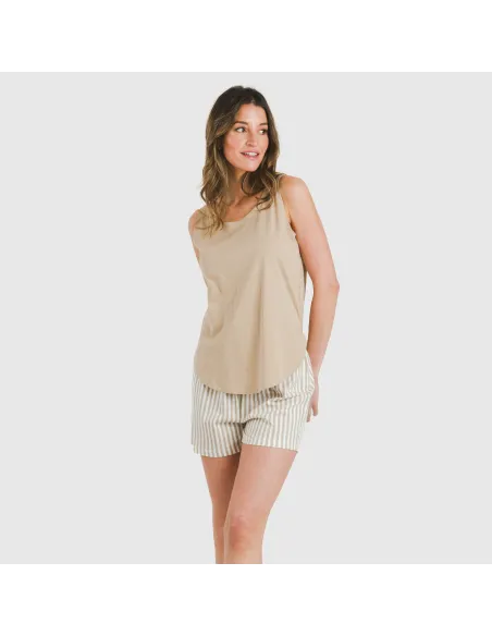 Pijama curto algodão Raya Kodac arena pijamas-curtos-mulher