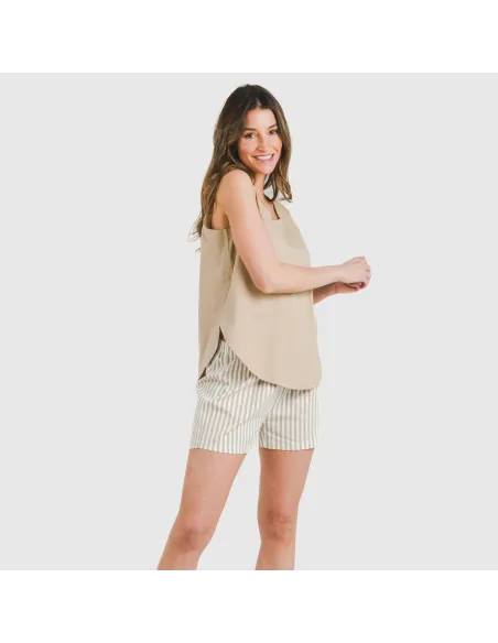 Pijama curto algodão Raya Kodac arena pijamas-curtos-mulher