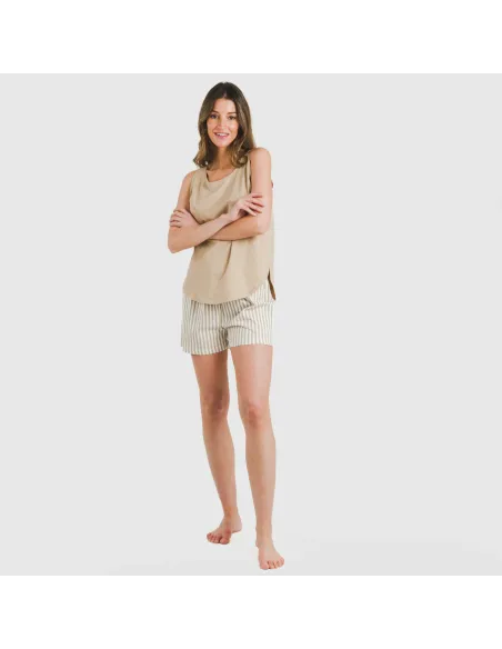 Pijama curto algodão Raya Kodac arena pijamas-curtos-mulher