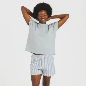 Pijama curto manga fluída...