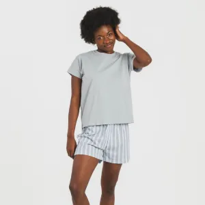 Pijama curto manga fluída... 2