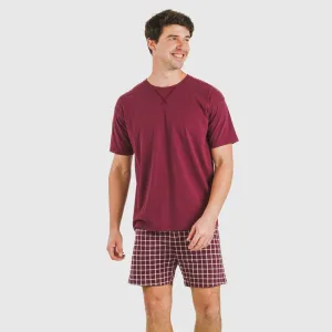 Pijama curto algodão homem... 2