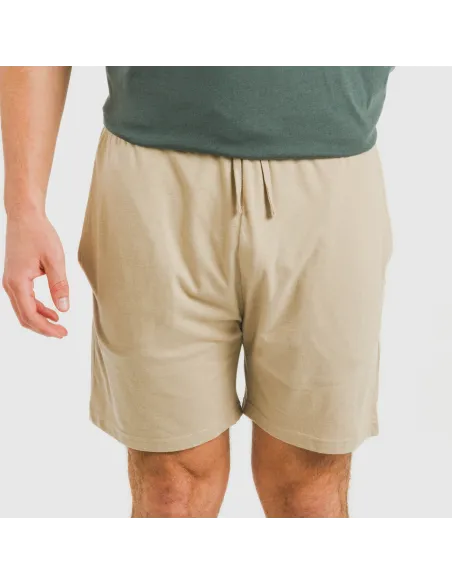 Pijama curto homem com botões verde - arena pijamas-curtos-homem