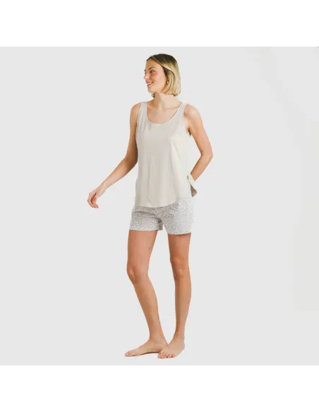 Pijama curto algodão Maty arena pijamas-curtos-mulher