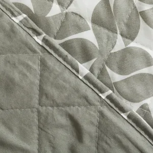 Colcha bouti Keira verde seco 2