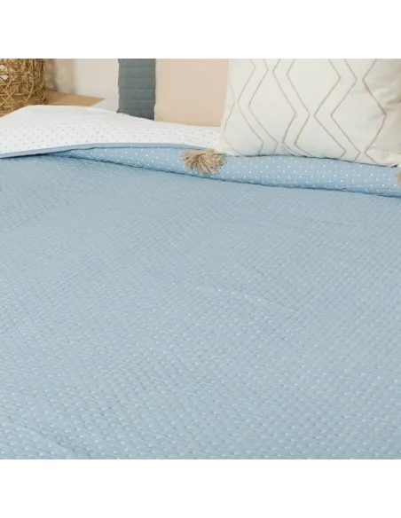 Colcha duplo tecido jacquard Malha colchas-e-edredoes