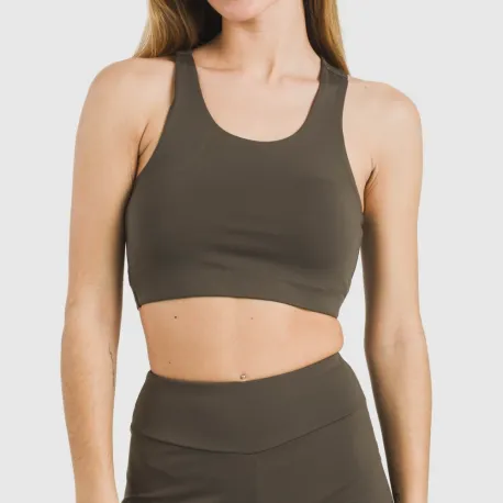 Top alças desportivo técnico liso roupa-para-estar-por-casa