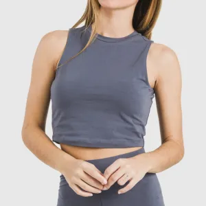 Top alças algodão...