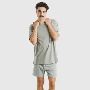 Pijama curto algodão homem... 2