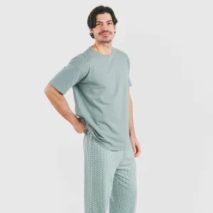 Pijama comprido manga curta... 2