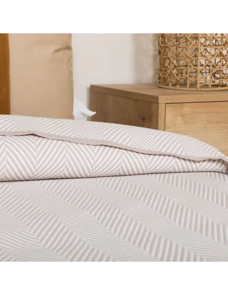 Colcha duplo tecido jacquard Delta topo colchas-jacquard