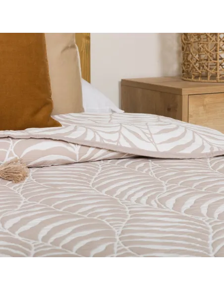 Colcha duplo tecido jacquard Liri topo colchas-jacquard