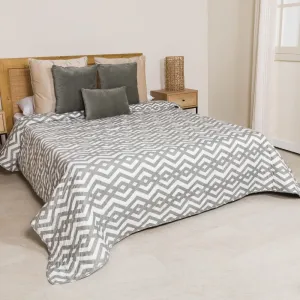 Colcha bouti Nela verde seco