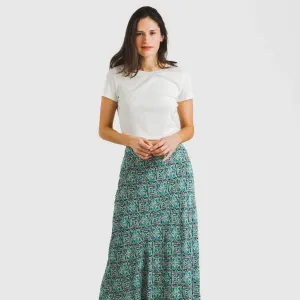 Saia midi viscosa bambula... 2