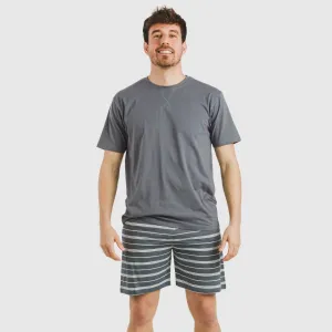 Pijama curto algodão homem... 2