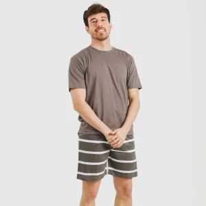 Pijama curto algodão homem... 2