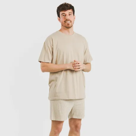 Pijama curto algodão homem Raya Kodac arena pijamas-curtos-homem