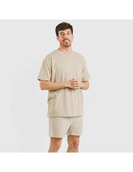 Pijama curto algodão homem Raya Kodac arena pijamas-curtos-homem