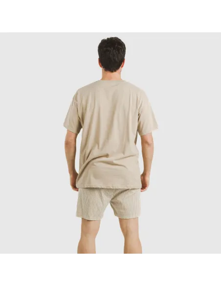 Pijama curto algodão homem Raya Kodac arena pijamas-curtos-homem