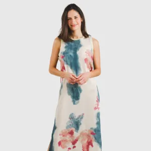 Vestido comprido alças...