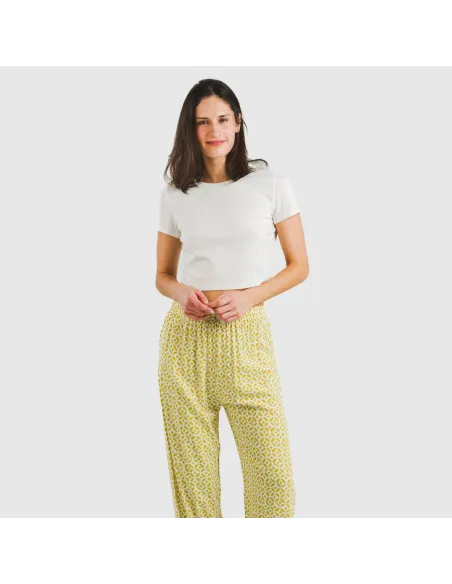 Calças viscosa Clau lima pantalones-comodos-mujer