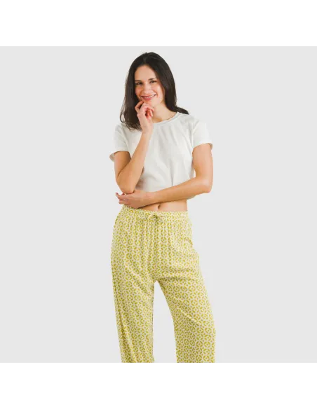 Calças viscosa Clau lima pantalones-comodos-mujer