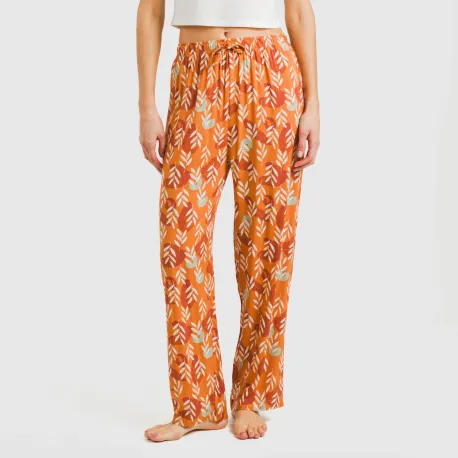 Calças viscosa Lumi caldera pantalones-comodos-mujer