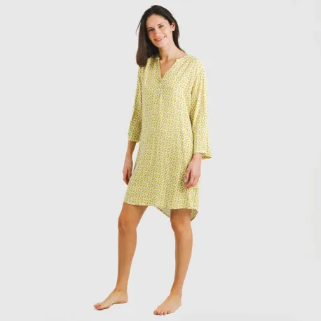 Túnica viscosa Clau lima vestidos-mulher