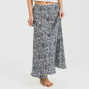 Saia midi viscosa bambula...