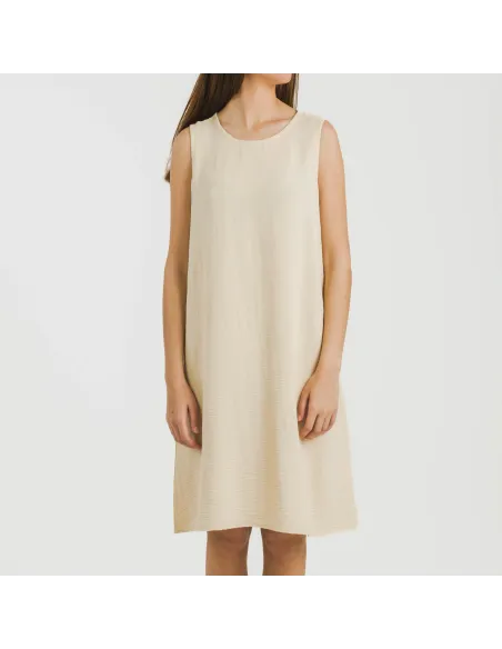 Vestido curto alças bambula liso roupa-para-estar-por-casa