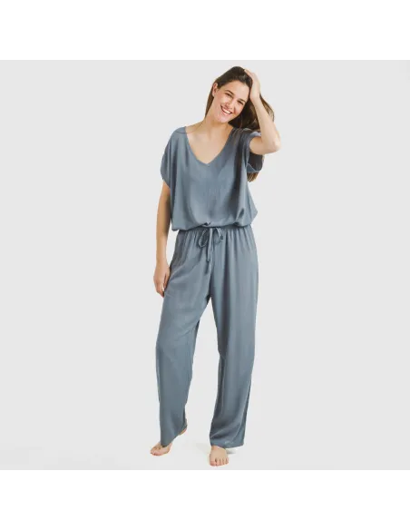 Calças viscosa bambula liso roupa-para-estar-por-casa