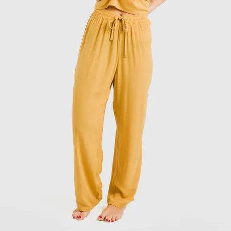 Calças viscosa bambula liso roupa-para-estar-por-casa