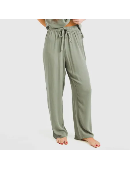 Calças viscosa bambula liso roupa-para-estar-por-casa