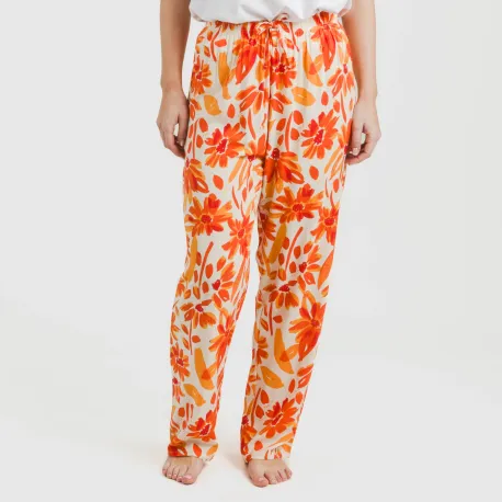 Calças viscosa Rando caldera pantalones-comodos-mujer