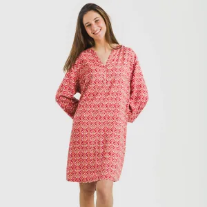 Túnica viscosa Eloina marsala