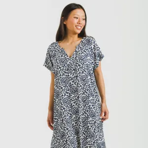 Vestido curto manga fluida... 2