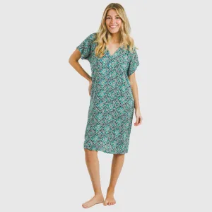 Vestido curto manga fluida... 2