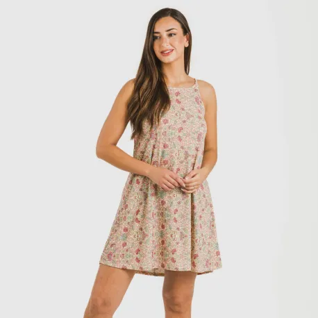 Vestido curto alças crepe Jessica vestidos-mulher