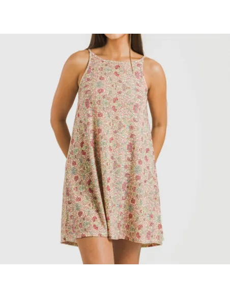 Vestido curto alças crepe Jessica vestidos-mulher