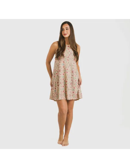 Vestido curto alças crepe Jessica vestidos-mulher