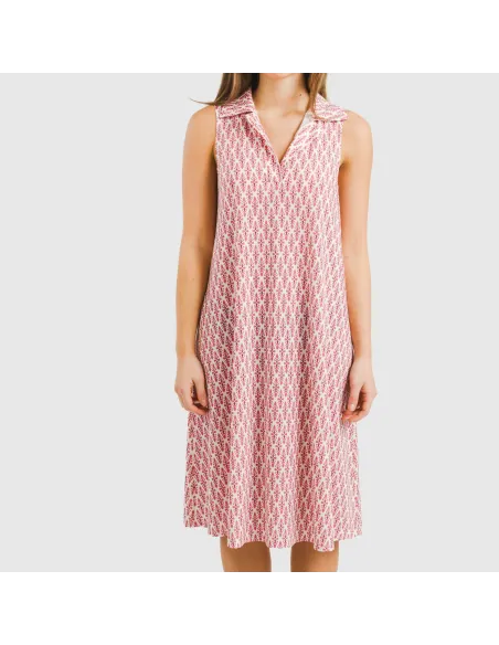Vestido curto com gola e lapela soft Serbia marsala vestidos-mulher