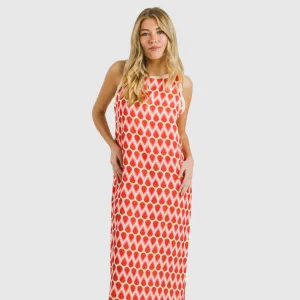 Vestido comprido alças...